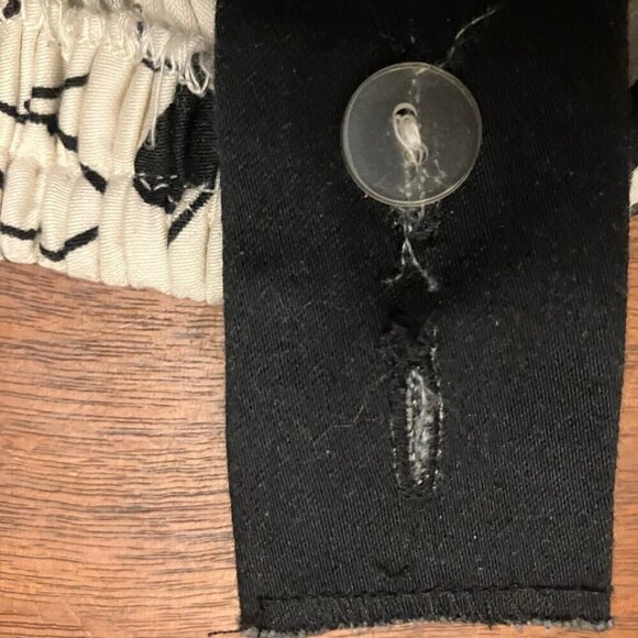 Vintage Deco Black and White Sundress - Picture 9 of 10